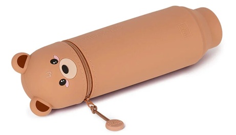 SOFT SILICONE PENCIL CASE TEDDY BEAR - Image 4