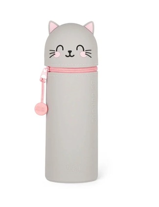 SOFT SILICONE PENCIL CASE KITTY