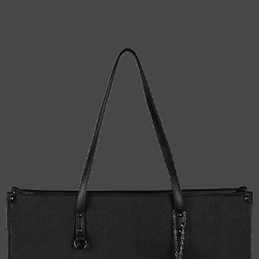 Supanova Pompom Ladies Laptop Bag Blk - Image 3