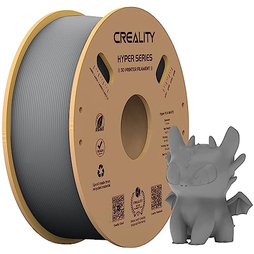 Creality Hyper PLA High-Speed Filament - Grey (1kg)