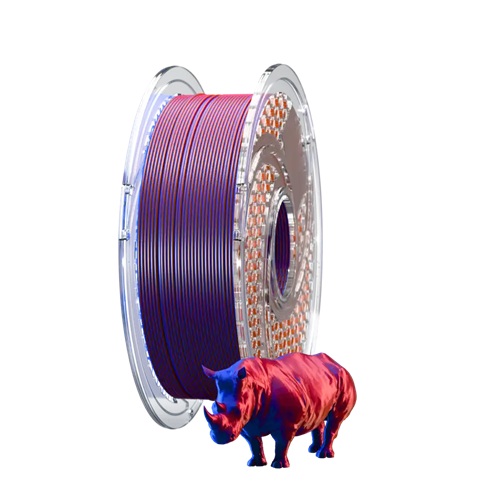 SA Filament Dual Silk PLA Filament 750g - Blue Blood