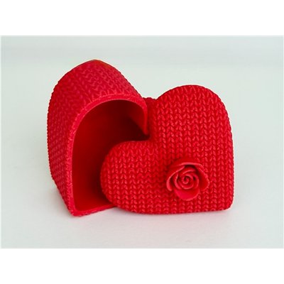 Knitted Valentines Boxes - Small (54 x 22mm)