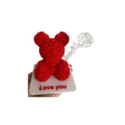 Rose Teddy Bear