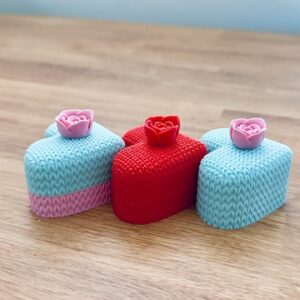 Knitted Ring Box - Double - Single Color