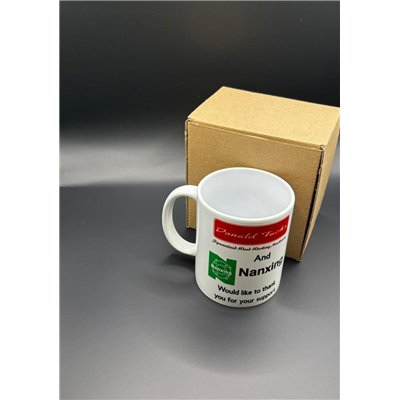 Sublimation mugs in a box