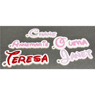 Name Keychains
